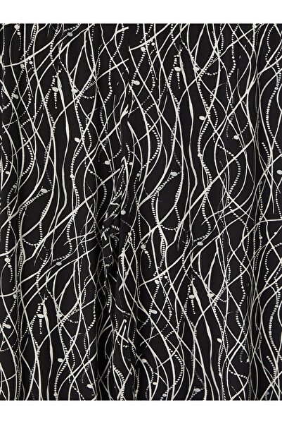 LC Waikiki Patterned Women's Capri with Elastic Waist