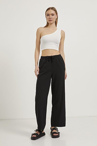 Çarli Women's canvas pants 5118 black