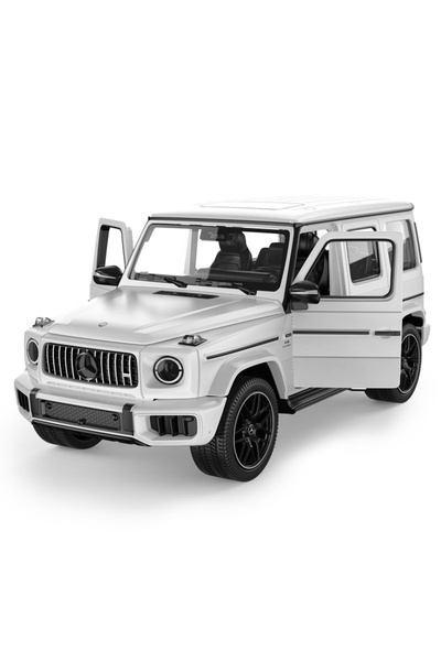 Rastar Masinuta metalica Mercedes AMG G63 Alb, scara 1:24, 18.8x8.4x5.3cm