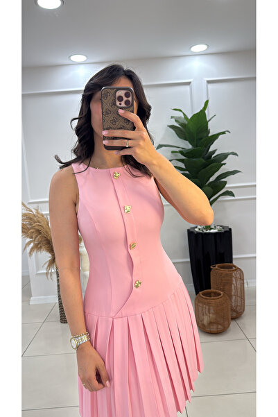Butik Pembe Elbise