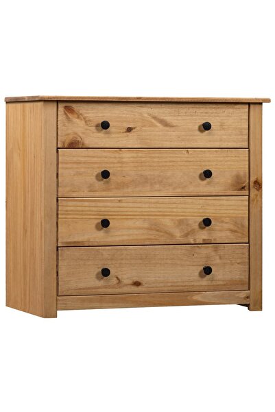 vidaxl Dulap lateral, 80 x 40 x 73 cm, gama pin de Panama