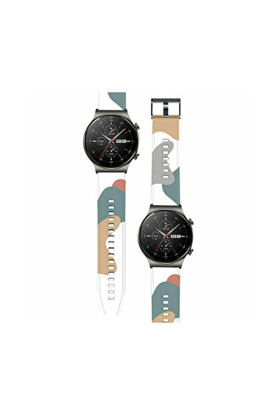 Hurtel Λουράκι Σιλικόνης Μαύρο Καμουφλάζ (3) (Huawei Watch GT2 Pro)