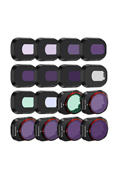 Freewell Set de filtre optice pentru drona Dji Mini 4 Pro, 16 bucăți, Pachet ...