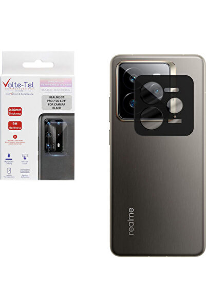 Other Volte-Tel Προστατευτικό Κάμερας από Σκληρυμένο Γυαλί Μαύρο για το Realm...