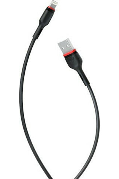 Xo NB-P171 Καλώδιο USB-A σε Lightning Μαύρο 1μ