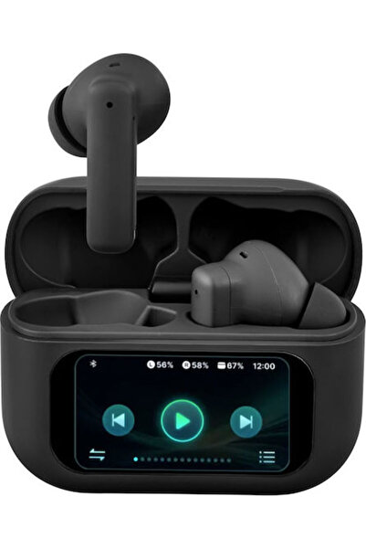 Streetz T600 Ενδοωτικά Ακουστικά Bluetooth Handsfree με Θήκη Φόρτισης Μαύρα