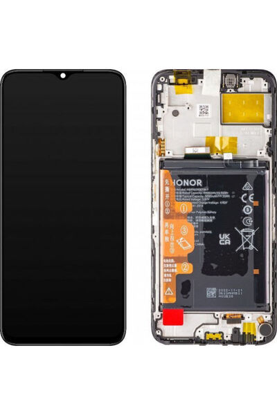 HONOR Οθόνη με μηχανισμό αφής για X8 5G (Μαύρο) Κωδικός: 0235ADAK