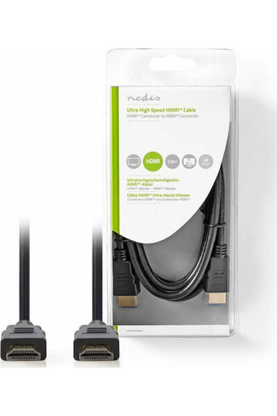 Nedis Καλώδιο HDMI 1.4 Υψηλής Ταχύτητας 1080p 120Hz HDMI Αρσενικό - HDMI Αρσε...