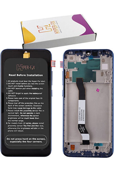 Hyper Οθόνη με μηχανισμό αφής και πλαίσιο για Xiaomi Redmi Note 8 (Μπλε) Κωδι...