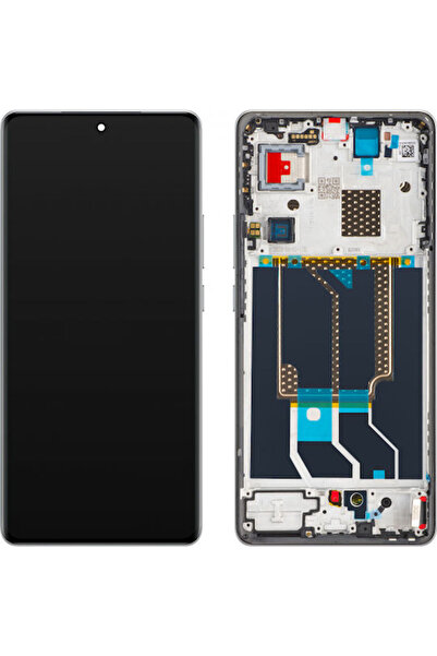 realme Οθόνη με μηχανισμό αφής για GT 6T (Ασημί) Κωδικός: 621029000191