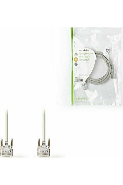 Nedis Καλώδιο Ethernet U/UTP Cat.5e 1μ Γκρι Κωδικός: CCGP85100GY10