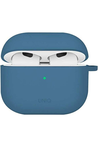 uniq Θήκη Σιλικόνης Nexo σε μπλε χρώμα για Apple AirPods 4