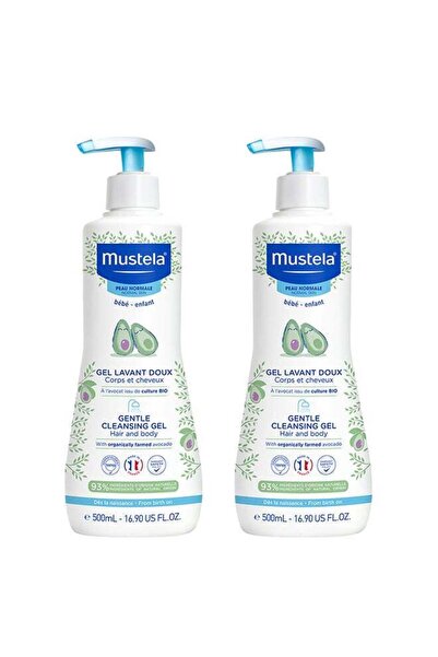 Mustela GENTLE CLEANSING GEL 500ML OFFER 1+1:0460