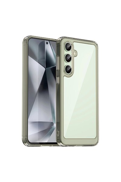 Hurtel Husă de silicon cu tematică spațială pentru Samsung Galaxy S24 Fe cu gel