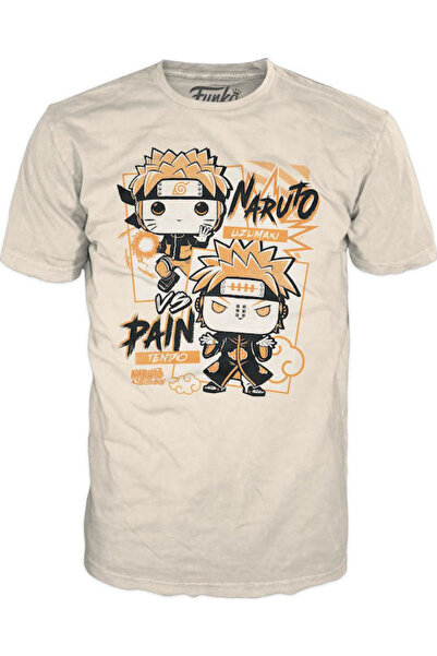 Funko Ποπ! Μπλουζάκια Κινουμένων Σχεδίων: Ναρούτο - Ναρούτο εναντίον Πέιν (XL)