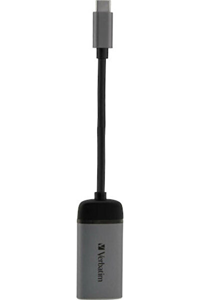 Verbatim Μετατροπέας HDMI θηλυκό σε USB-C αρσενικό Γκρι 1 τεμάχιο 49143