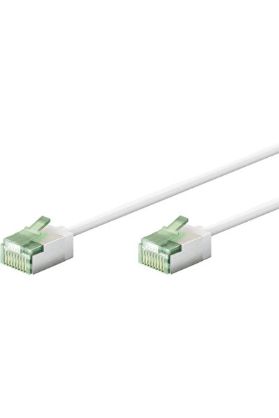 goobay Καλώδιο Ethernet U/FTP (STP) Cat.8.1 5μ Λευκό Κωδικός: 74363