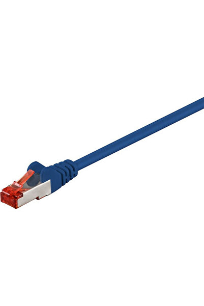 goobay Καλώδιο S/FTP Cat.6 Gigabit Ethernet 15μ Μπλε Κωδικός: 68273