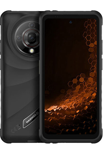 Hammer Iron 6 Διπλή SIM (8GB/256GB) Ανθεκτικό Smartphone Μαύρο