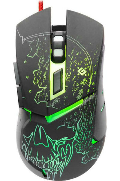 Defender Alfa GM-703L RGB Ποντίκι Gaming 3200 DPI Μαύρο