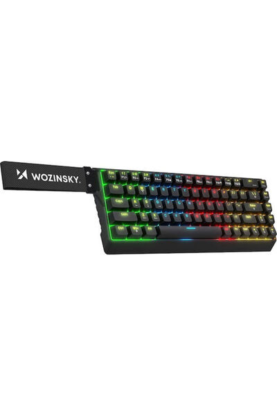WOZINSKY WKGP-1165 Μηχανικό πληκτρολόγιο gaming με φωτισμό RGB, Αγγλικό US