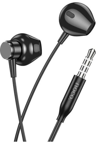 hoco. Hoco M125 Έξυπνα Ενδοωτικά Ακουστικά Handsfree με Βύσμα 3.5mm Μαύρο