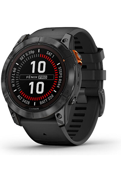 Garmin Fenix 7X Pro Solar Ανοξείδωτο Ατσάλι 51mm Αδιάβροχο Smartwatch με Παρα...