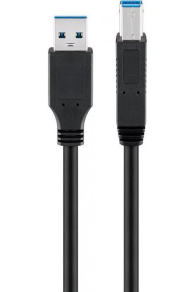 goobay Καλώδιο USB 3.0 0,5μ A-αρσενικό σε B-αρσενικό (95722)