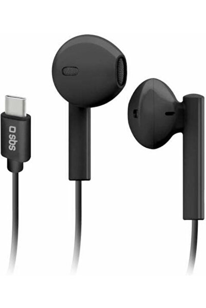 SBS Studio Mix 65 Ενδοωτικά Handsfree με υποδοχή USB-C Μαύρο