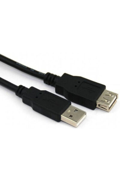 VCOM Cu202-b-1.8m Καλώδιο USB-A αρσενικό σε USB-A θηλυκό 1.8μ Μαύρο
