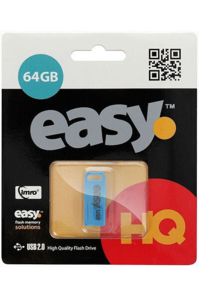Imro Easy 64GB USB 2.0 Στικάκι Μαύρο