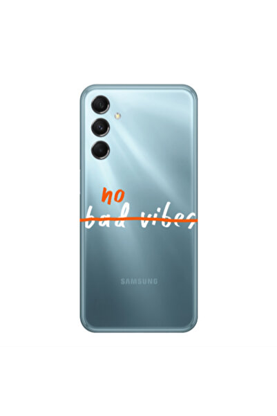 Other Samsung M34 No bad vibes 2 Transparent Silicone TPU Θήκη