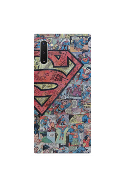 Other Samsung Note 10 Plus Superman galaxy Transparent Silicone TPU Θήκη