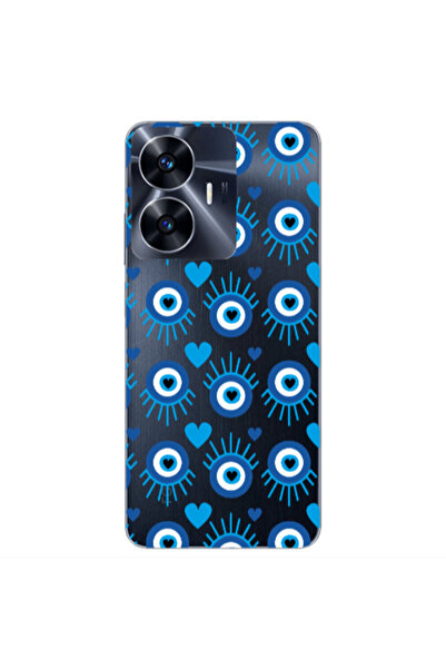 Other Realme Note 50 Heart Eye Transparent Silicone TPU Θήκη