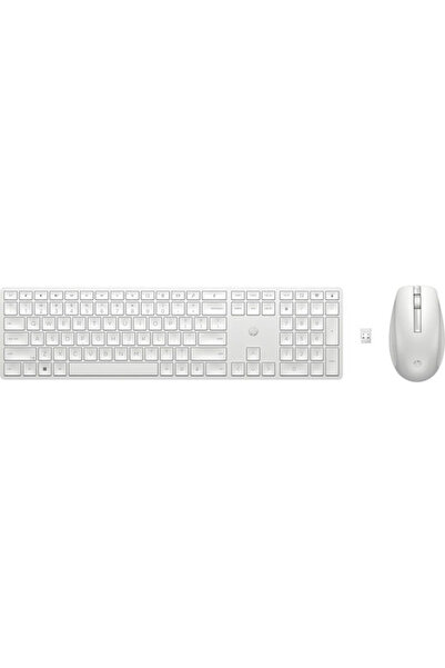 HP 650 Ασύρματο Σετ Πληκτρολογίου & Ποντικιού Αγγλικό US Λευκό