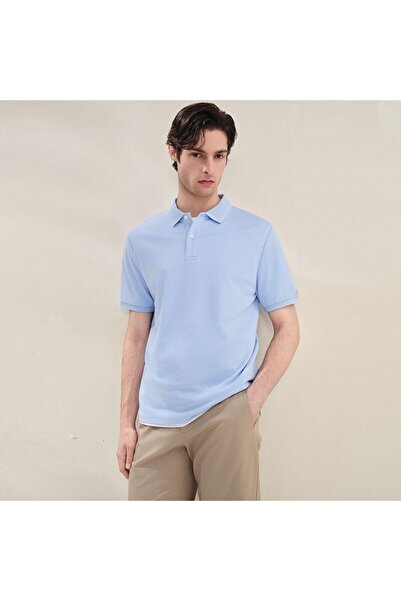 Giordano Men Regular Cotton Tencel Pique Polo
