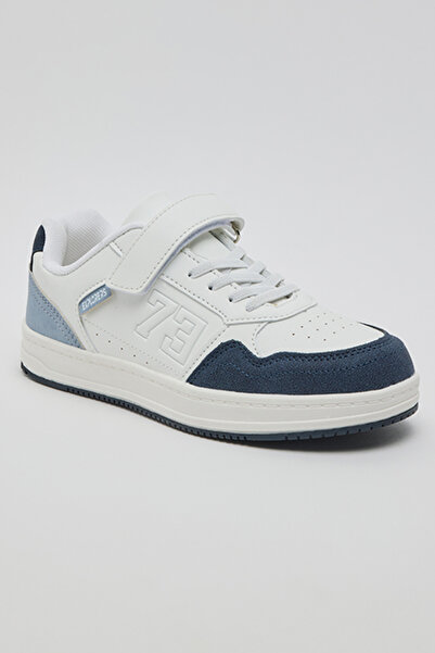 R&B Color Block Velcro Shoes