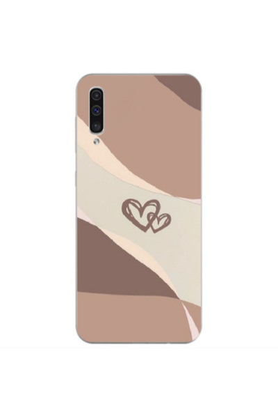 Other Samsung A70 Mini Hearts Transparent Silicone TPU Θήκη