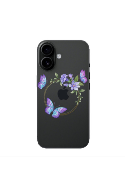 Other Apple Iphone 16 plus Butterfly on the ring Transparent Silicone TPU Θήκη