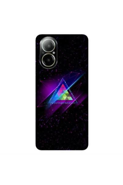 Other Realme C67 Triangle stars Transparent Silicone TPU Θήκη