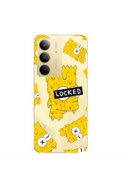 Other Realme C 75 Bart Simpson Transparent Silicone TPU Θήκη