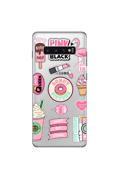 Other Samsung S10 Plus Donut disturb Transparent Silicone TPU Θήκη