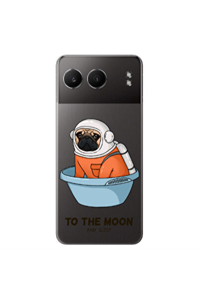 Other Oneplus Nord 4 To the moon Transparent Silicone TPU Θήκη