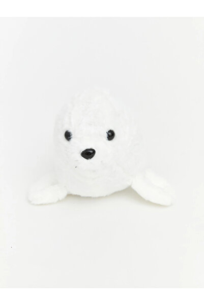LC Waikiki White Seal Figured Plush Baby Pillow