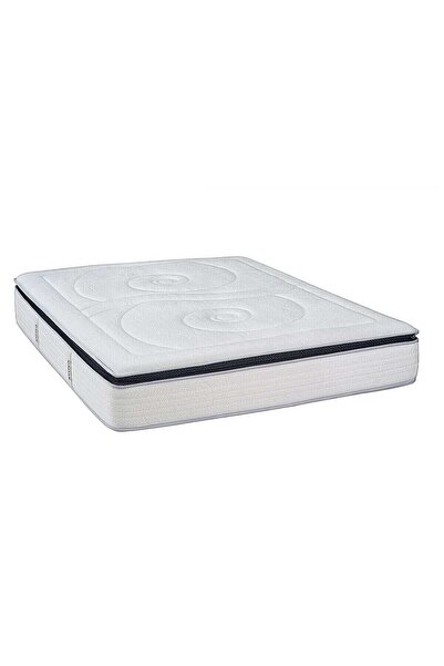 Cadar Saltea Basic Vasco Memory, 22 cm, 14 cm spuma High Resilience + 6 cm Me...
