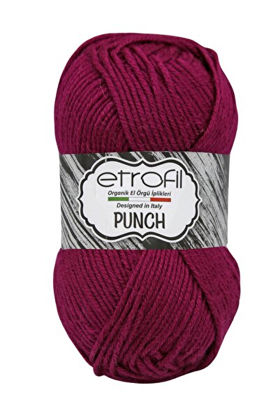 Etrofil Punch Knitting Yarn P.Mor 100% Micro Acrylic 25g 70m (76049)