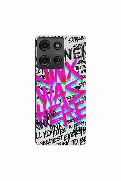 OEM Case compatible with Motorola Moto G75 Silicon Gel Tpu Pattern Jinx Was Here