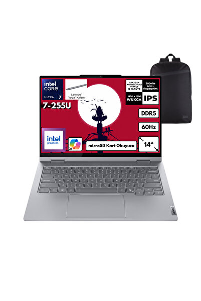 LENOVO Thinkbook 14 2-In-1 G5 IAU U7-255U 32GB 2TB 14" Yoga Kalem Win11P +S.Ç...