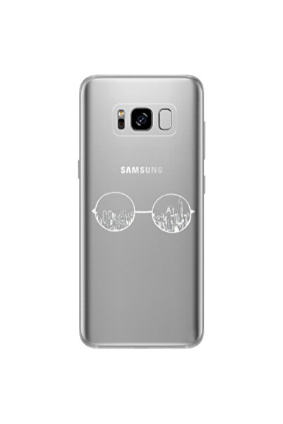 Other Samsung S8 Plus Sunglasses Transparent Silicone TPU Θήκη