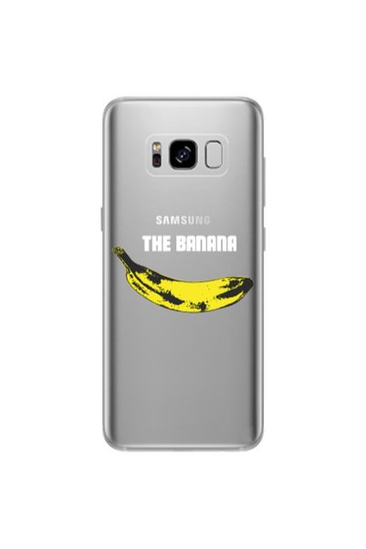 Other Samsung S8 The banana Transparent Silicone TPU Θήκη